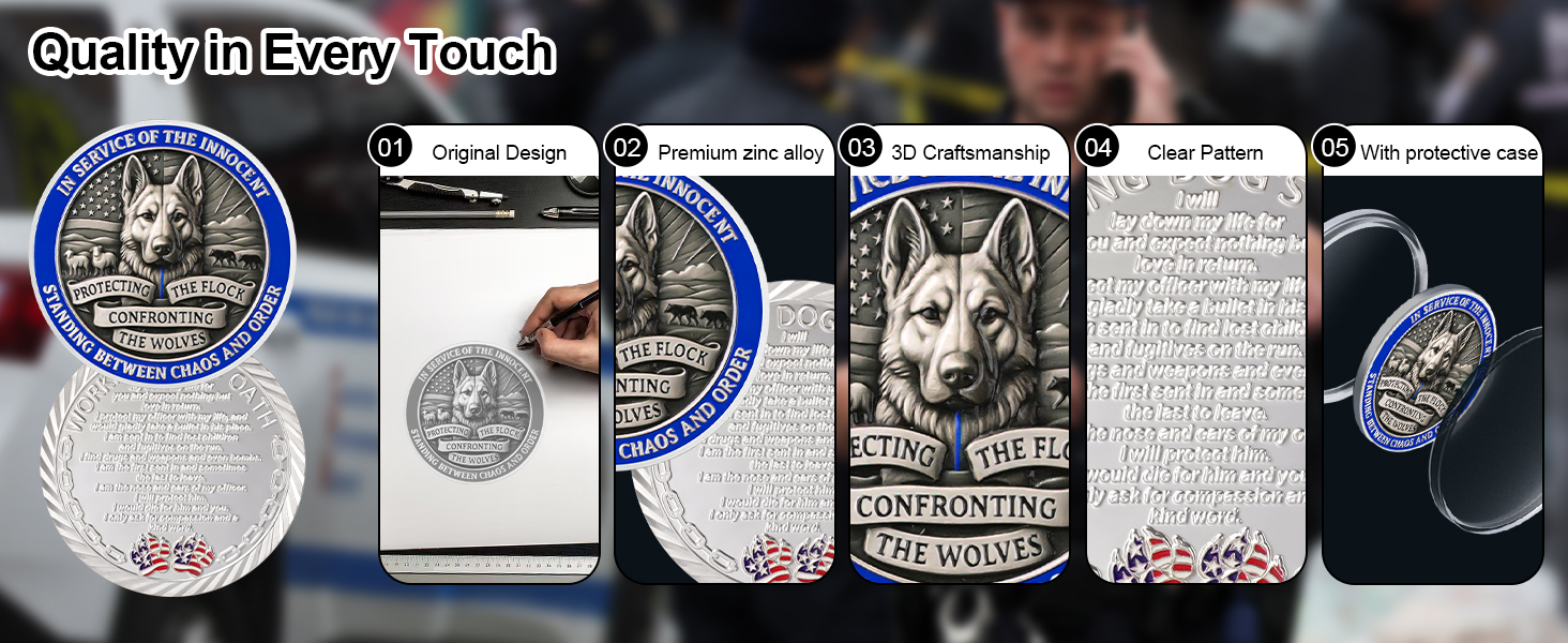 police dog coin