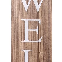 entryway door welcome sign wood porch standing outdoor vertical tall for large pallet indoor