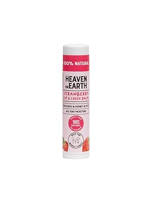 Heaven on Earth 100% Natural and Organic Strawberry Tinted Lip & Cheek Balm