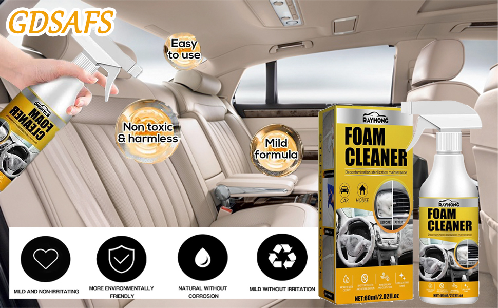 magic foam cleaner for car