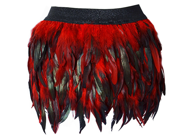 スカート FRANGANT feather skirt black Black Feather Skirt – PaparazziSkirts