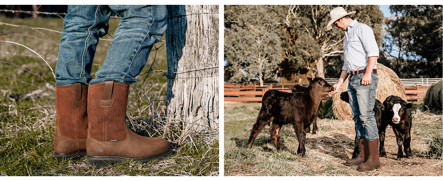 Steel Toe Work Boots