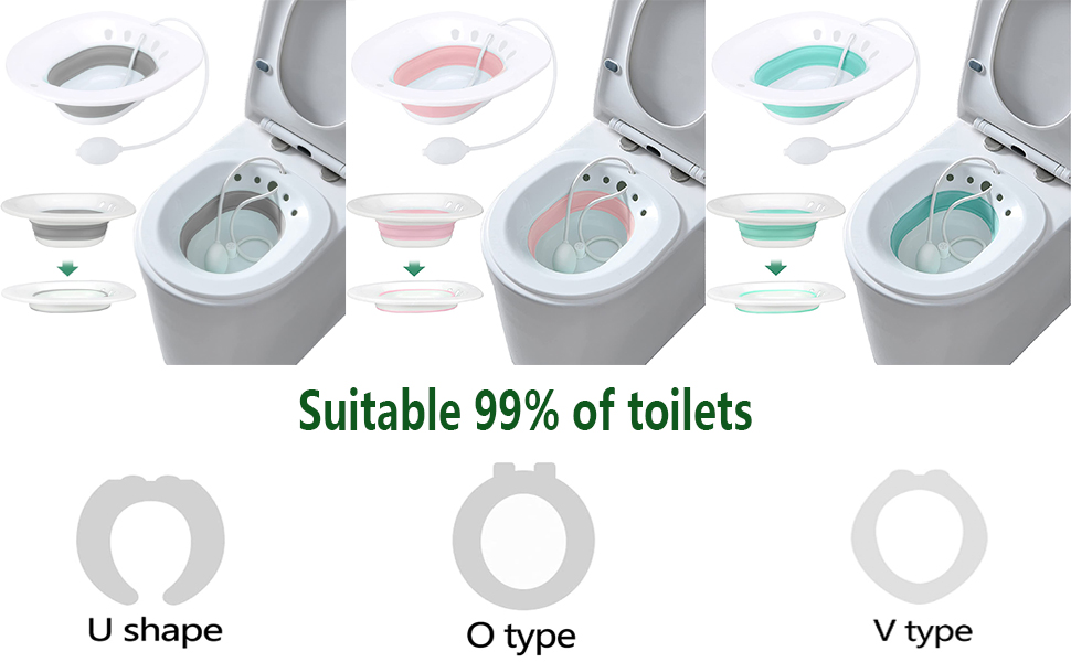 suitable 99 % of toilets