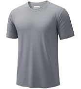 TACVASEN Men's Lightweight Athletic T-Shirts Quick Dry Workout Gym Tops Short Sleeve Running Tee ...