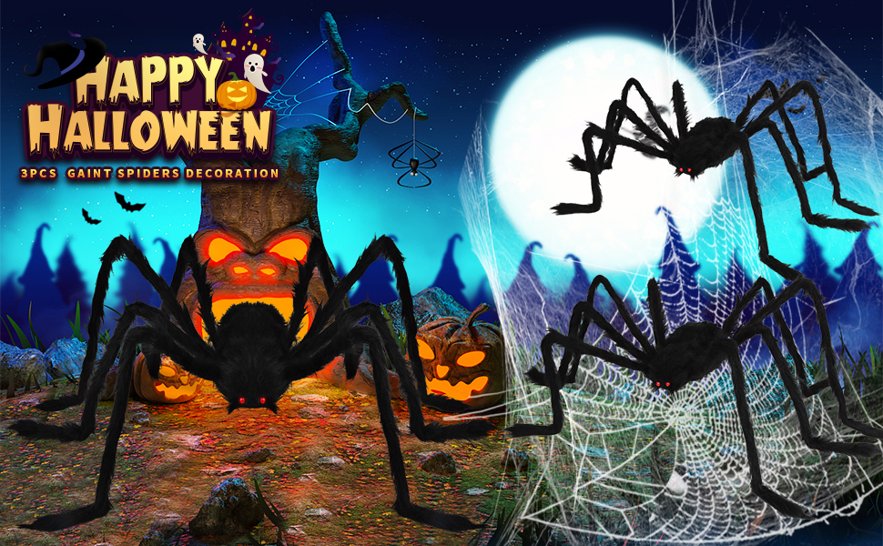 spider decorations for halloween