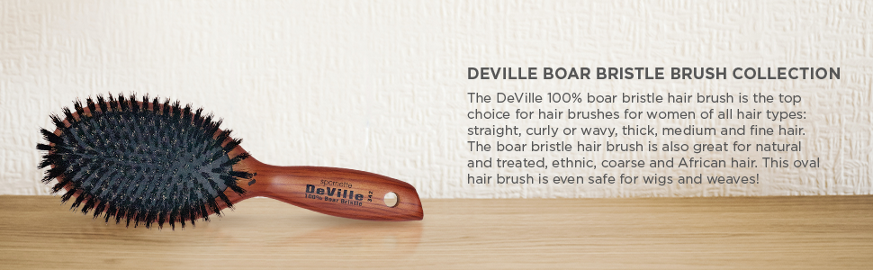 deville boar bristle brush