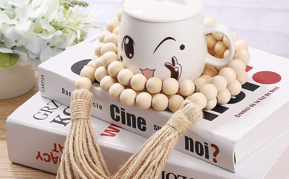 Wood Bead Garland