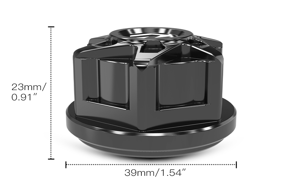 Compatible with Yamaha Tenere 700 Steering Stem Nut 