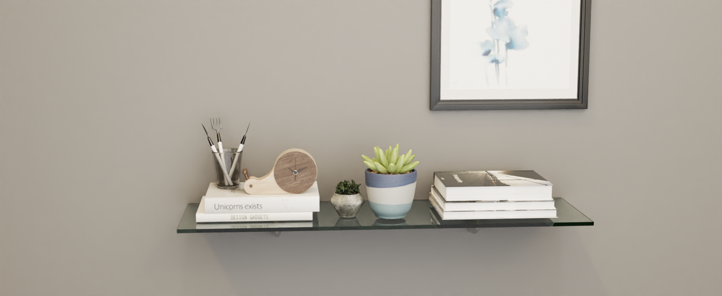 Fab Glass and Mirror Glass Shelves Cut to Size 1/4" Thick