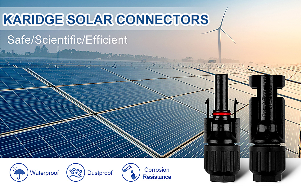 Amazon.com: 14 Pair Solar Panel Connector Kit - 28pcs Solar Connectors ...