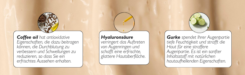 kaffee, gurke, hyaluronic