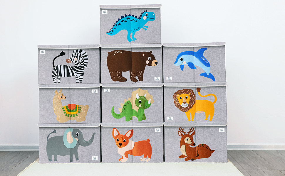 kids toy chest organizer toy storage bins box cube trunk