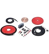 RECOIL PCK4 True 4 Gauge 99.99% Oxygen Free Copper Complete Amplifier Wiring Kits