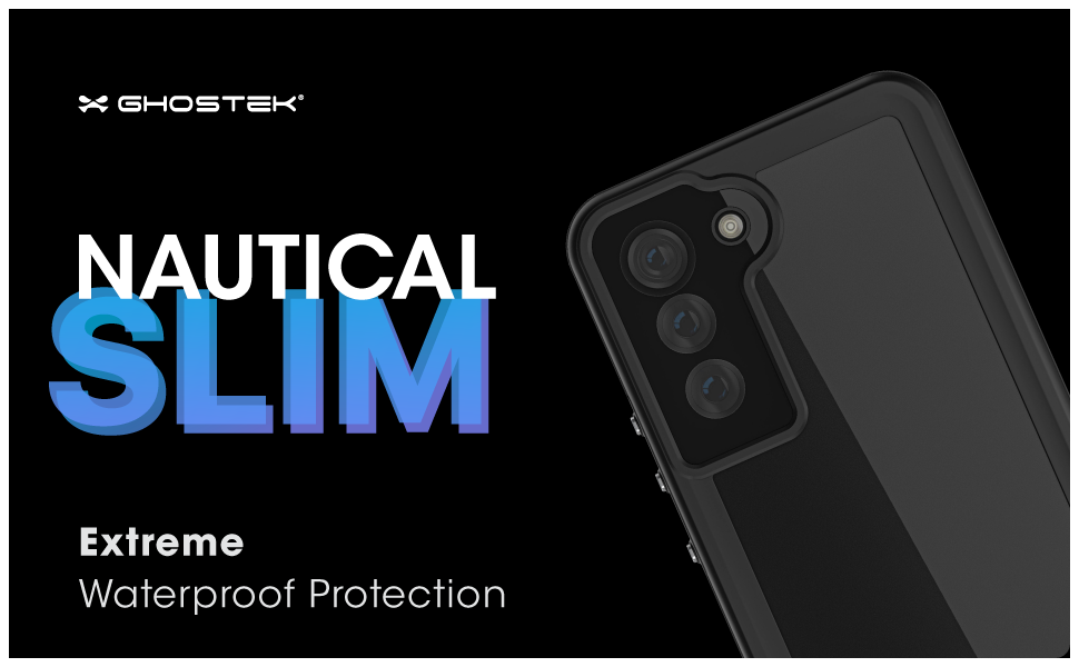 Ghostek NAUTICAL slim Samsung Galaxy S22 Waterproof Case Screen Camera