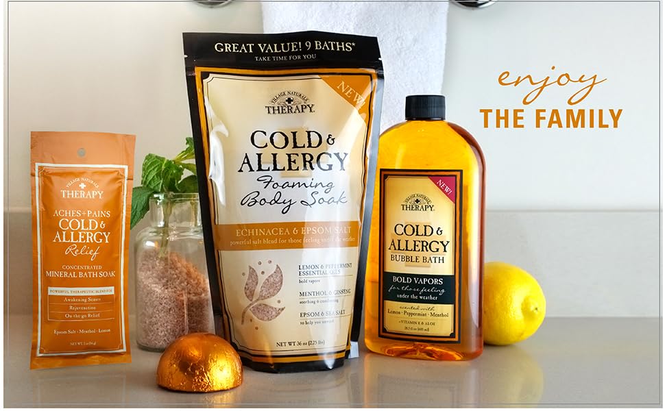 Village Naturals Therapy Cold & Allergy Family