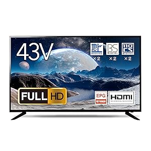 Amazon | ASTON 43V型 液晶テレビ 43インチ 地上・BS・110度CS