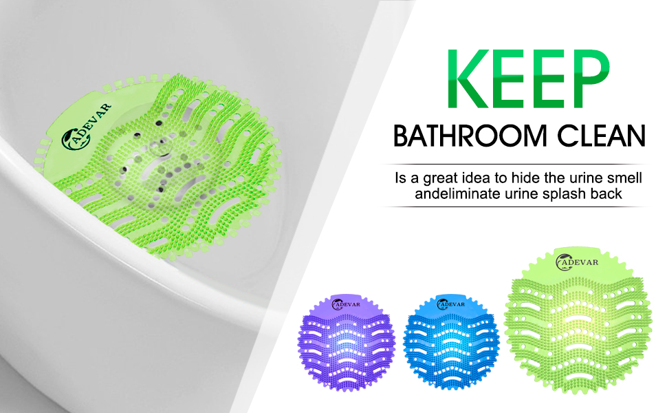 Urinal Screens Deodorizer,10 Packs Urinal Cakes Urinal