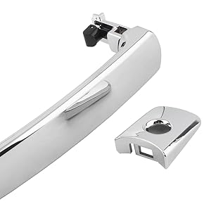 Amazon.com: BOXI Exterior Chrome Door Handle Front Left