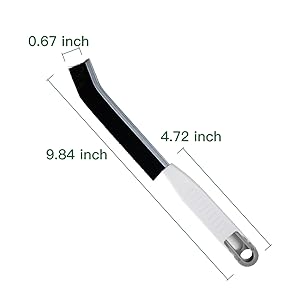 Crevice Cleaning Brush with Tweezers