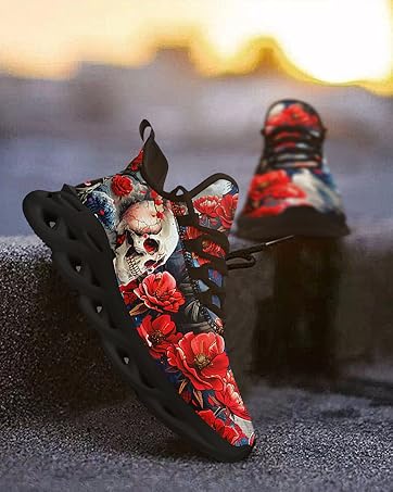 red skull sneaker