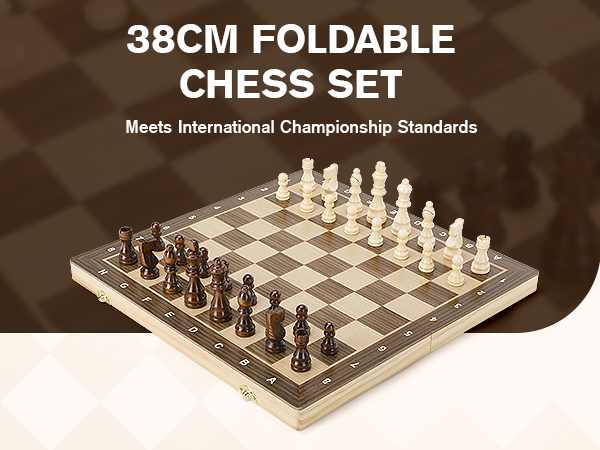 Chess Set | Wooden Magnetic Chess Board