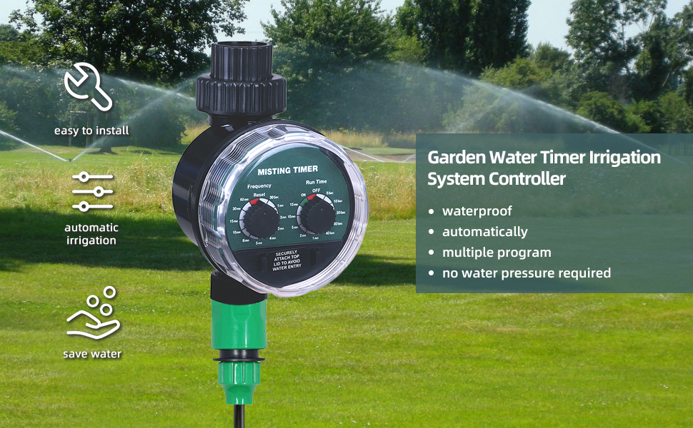 Aqualin Hose Water Tap Timer Garden Irrigation System Controller