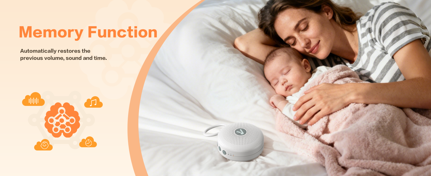 white noise machine Memory Function