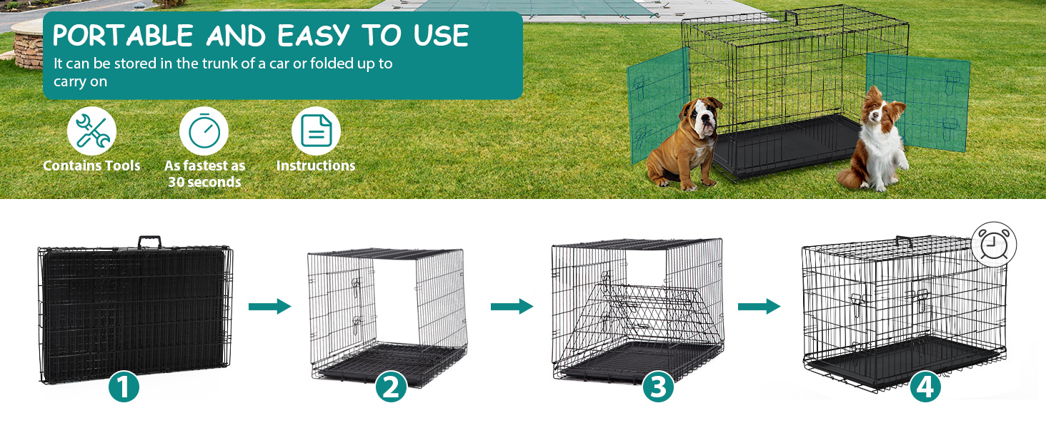 Portable and easy to use