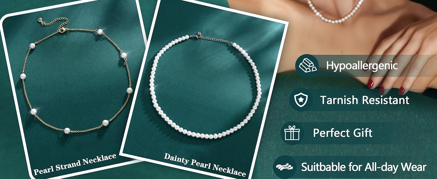 TEN MIRO Pearl Necklaces for Women