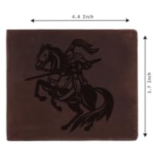 SPN-BFC LONDON ALLEY Sparta Vintage Brown RFID Blocking Men's Leather Wallet