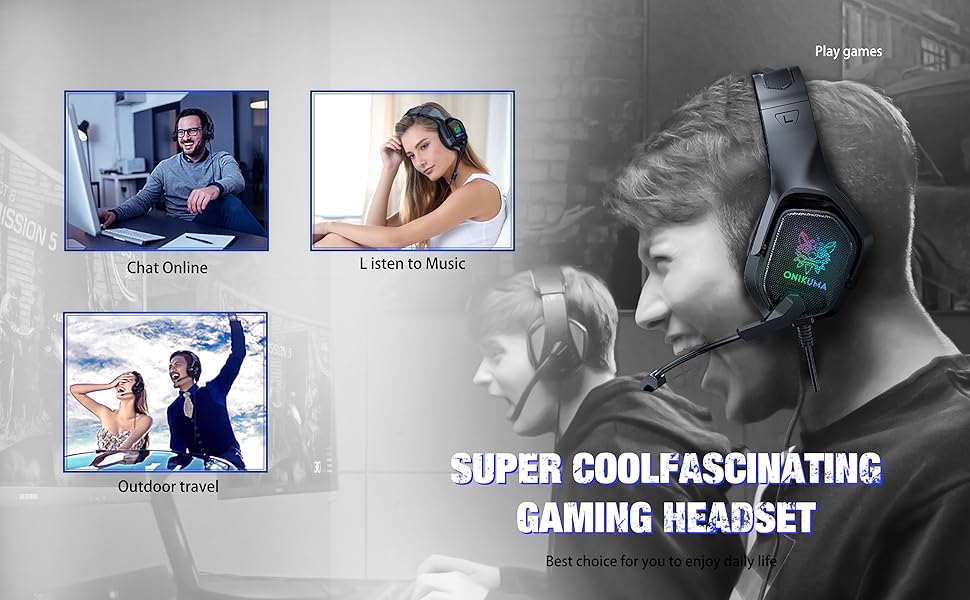 COOL FASCINATING GAMING HEADSET
