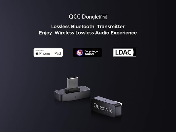 Amazon.com: Questyle QCC Dongle Pro [MFi Certified] USB-C