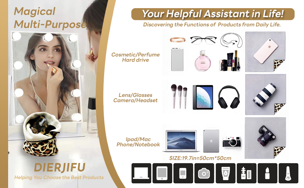self-adhesive makeup cosmetic bag