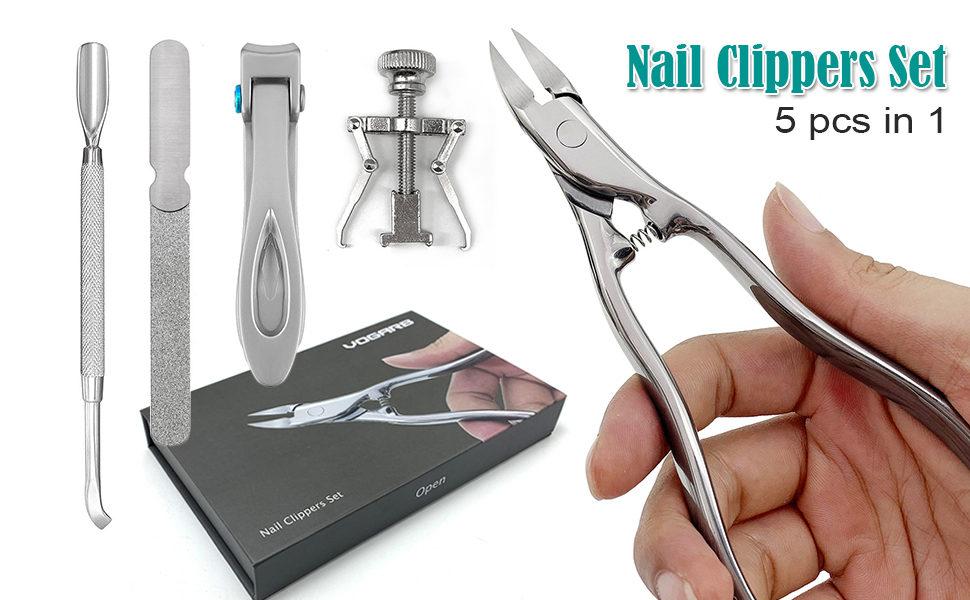 nail clippers set for thick nails