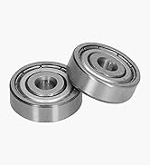 3600 Kugellager, 20 Stück Lager Doppelt Abgeschirmtes Rillenkugellager Metall-Rillenkugellager Mi...