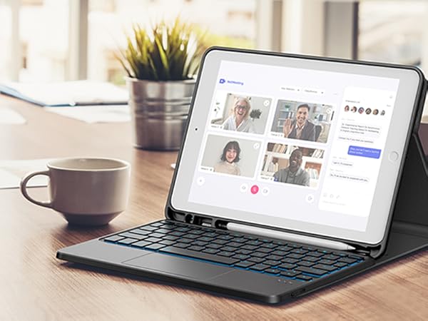 iPad - 【toto。】iPad &amp;専用ケース、キーボードセット Amazon.co.jp: [2024年進級版] iPad 6世代 5世代 キーボード