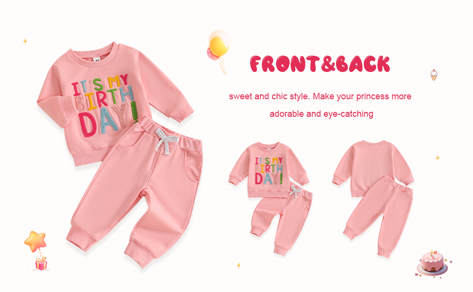 Toddler birthday outfit