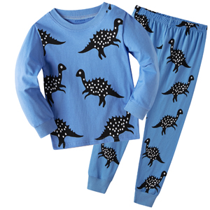 blue boys pyjams