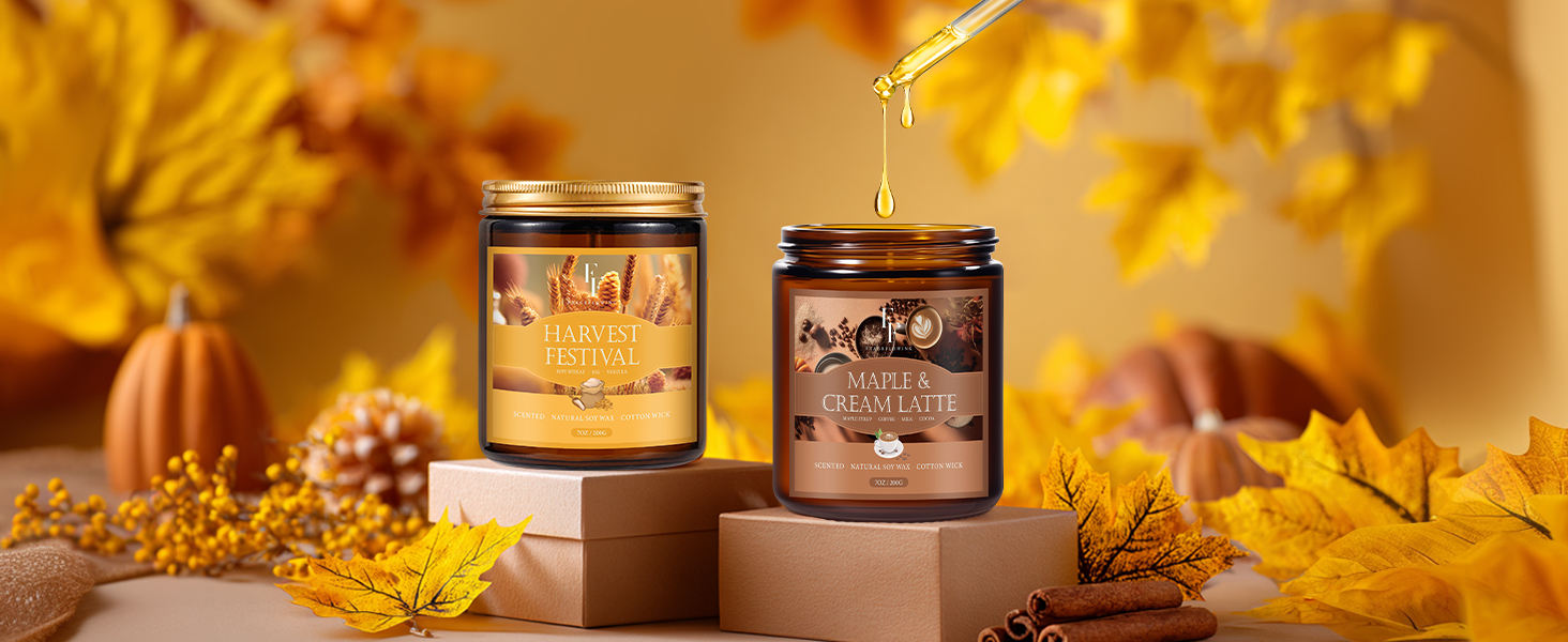 fall candles