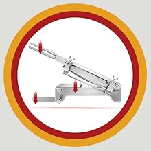 Amazon | Hanchen 手動スライサー 0～40mmスライス 234mm