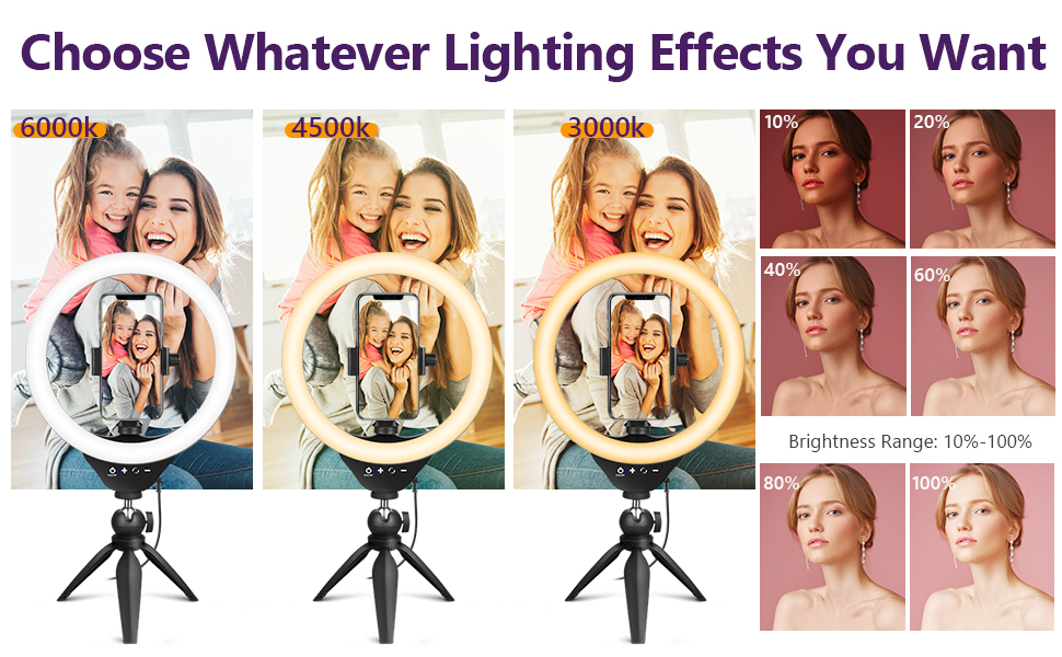 selfie ring light