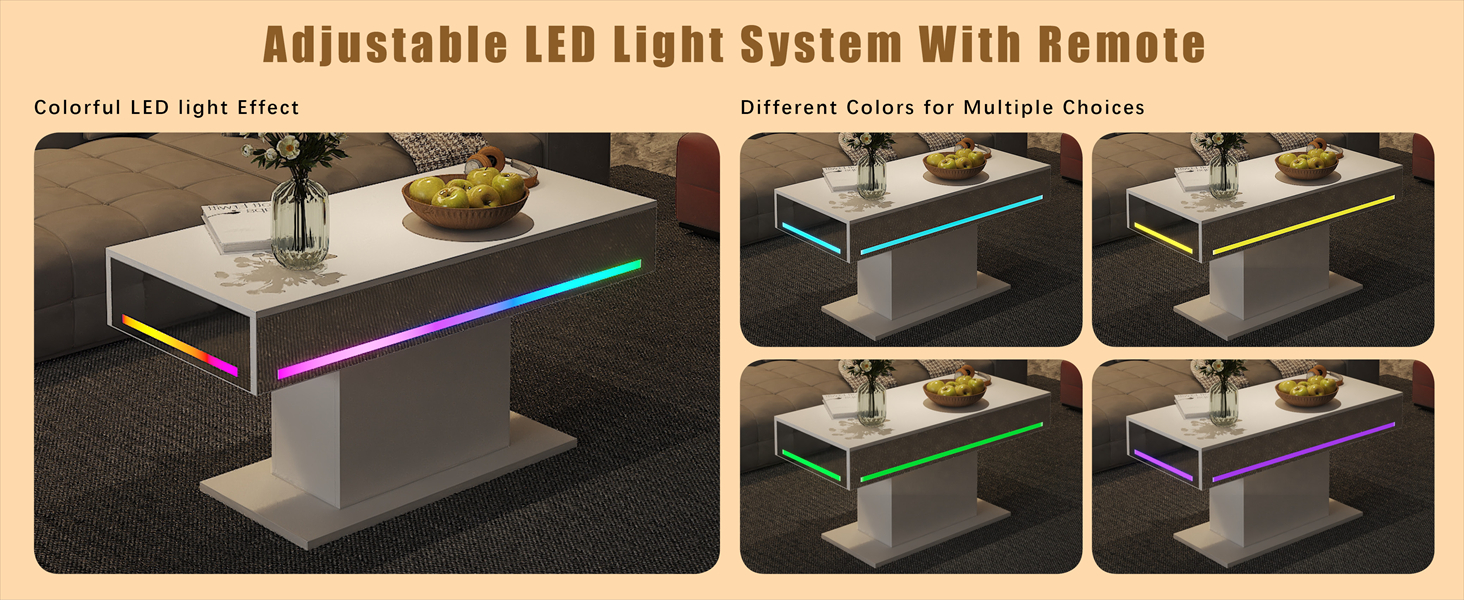LED COFFEE TABLE