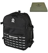 HYPERWEAR Hyper Ruck, 20L Rucking Backpack with 3 Rucking Weight Plate/Laptop Sleeves