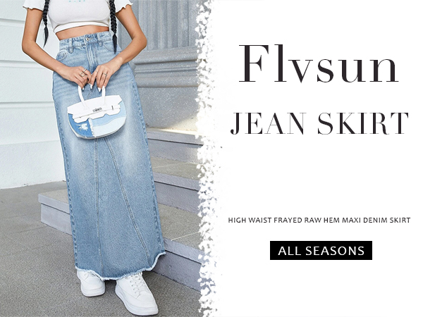 knuth Marf docking maxi denim skirt Mサイズ docking maxi denim skirt/2color | KNUTH MARF