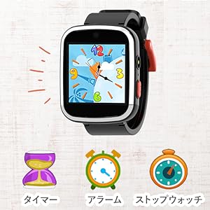 腕が細くて子どもっぽく見える Amazon | 【歩数計 動画 写真 音楽も聴ける】nikome キッズ