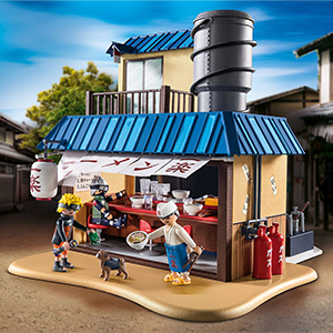 Playmobil 70668 Restaurant Ramen Ichiraku Naruto promo