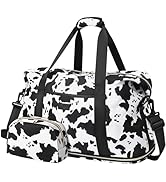 Expandable Travel Duffle Bag, Large Weekender Overnight Bags for Women Men 20.5 Inch Waterproof C...