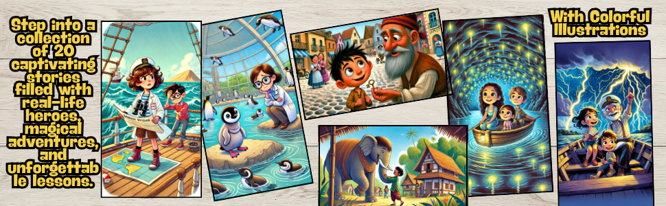 With Colorful Illustrations