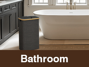 100L Laundry Hamper with Lid