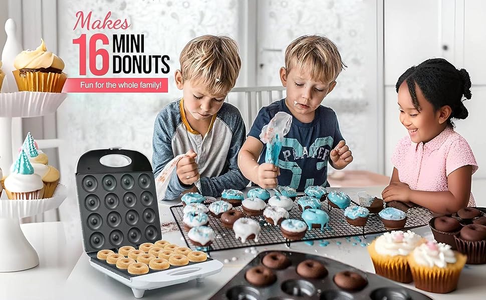 1400W 16 Hotel donut maker
